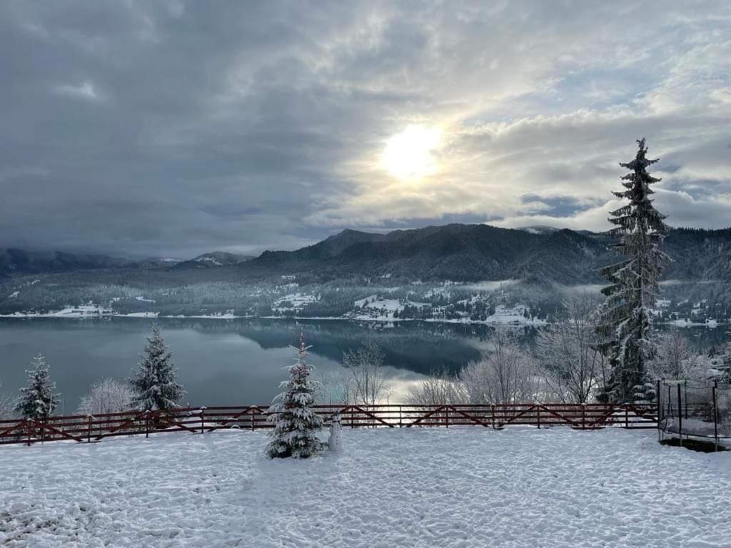 Pensiunea Farmecul Naturii Si Casute Individuale De Inchiriat Colibita Bagian luar foto